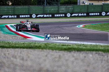 2024-05-17 - Kevin Magnussen (DEN) - MoneyGram Haas F1 Team - Haas VF-24 - Ferrari

during FORMULA 1 MSC CRUISES GRAN PREMIO DEL MADE IN ITALY E DELL'EMILIA-ROMAGNA 2 Autodromo Enzo e Dino Ferrari, Imola (BO) Italy - FORMULA 1 MSC CRUISES GRAN PREMIO DELL'EMILIA-ROMAGNA 2024 - FREE PRACTICE 1 AND 2 - FORMULA 1 - MOTORS