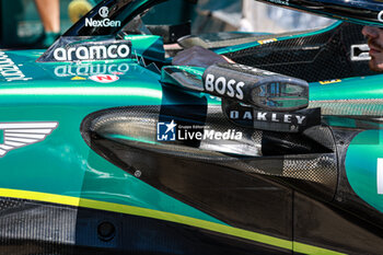 2024-05-17 - Aston Martin Aramco F1 Team technical detail - FORMULA 1 MSC CRUISES GRAN PREMIO DELL'EMILIA-ROMAGNA 2024 - FREE PRACTICE 1 AND 2 - FORMULA 1 - MOTORS