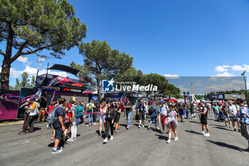 2024-05-17 - Fanzone

during FORMULA 1 MSC CRUISES GRAN PREMIO DEL MADE IN ITALY E DELL'EMILIA-ROMAGNA 2 Autodromo Enzo e Dino Ferrari, Imola (BO) Italy - FORMULA 1 MSC CRUISES GRAN PREMIO DELL'EMILIA-ROMAGNA 2024 - FREE PRACTICE 1 AND 2 - FORMULA 1 - MOTORS