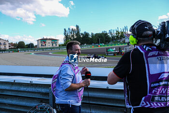 2024-05-17 - Davide Valsecchi (ITA) F1TV presenter

during FORMULA 1 MSC CRUISES GRAN PREMIO DEL MADE IN ITALY E DELL'EMILIA-ROMAGNA 2 Autodromo Enzo e Dino Ferrari, Imola (BO) Italy - FORMULA 1 MSC CRUISES GRAN PREMIO DELL'EMILIA-ROMAGNA 2024 - FREE PRACTICE 1 AND 2 - FORMULA 1 - MOTORS