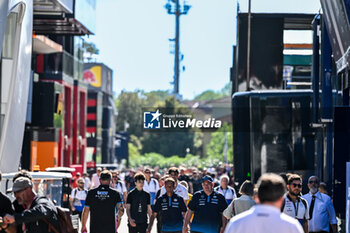 2024-05-18 - A general view of the paddock of Autodromo Internazionale Enzo e Dino Ferrari - FORMULA 1 MSC CRUISES GRAN PREMIO DELL'EMILIA-ROMAGNA 2024 - PADDOCK AND DRIVERS - FORMULA 1 - MOTORS