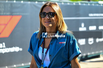 2024-05-18 - Mara Sangiorgio Sky F1 Tv team - FORMULA 1 MSC CRUISES GRAN PREMIO DELL'EMILIA-ROMAGNA 2024 - PADDOCK AND DRIVERS - FORMULA 1 - MOTORS