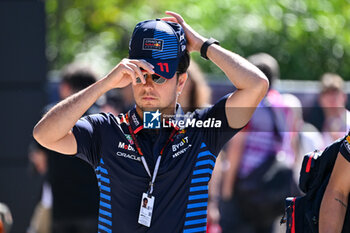 2024-05-18 - Sergio Perez Mendoza Red Bull Racing Limited Oracle Red Bull Racing portrait enters the paddock of Autodromo Internazionale Enzo e Dino Ferrari - FORMULA 1 MSC CRUISES GRAN PREMIO DELL'EMILIA-ROMAGNA 2024 - PADDOCK AND DRIVERS - FORMULA 1 - MOTORS