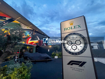 2024-05-18 - A general view of the paddock of Autodromo Internazionale Enzo e Dino Ferrari - FORMULA 1 MSC CRUISES GRAN PREMIO DELL'EMILIA-ROMAGNA 2024 - PADDOCK AND DRIVERS - FORMULA 1 - MOTORS