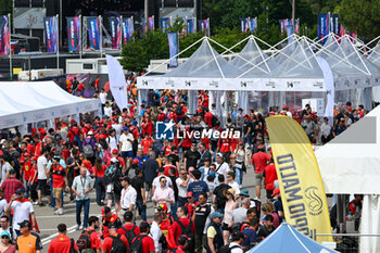 2024-05-18 - A general view of the Autodromo Internazionale Enzo e Dino Ferrari Fan Village - FORMULA 1 MSC CRUISES GRAN PREMIO DELL'EMILIA-ROMAGNA 2024 - PADDOCK AND DRIVERS - FORMULA 1 - MOTORS