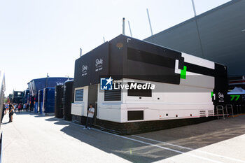 2024-05-18 - Paddock during the Formula 1 MSC Cruises Gran Premio del Made in Italy e Dell’Emilia-Romagne 2024, 7th round of the 2024 Formula One World Championship from May 17 to 19, 2024 on the Autodromo Enzo e Dino Ferrari, in Imola, Italy - F1 - EMILIA-ROMAGNA GRAND PRIX 2024 - FORMULA 1 - MOTORS