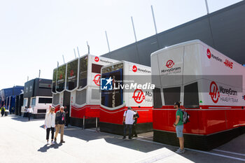 2024-05-18 - Paddock during the Formula 1 MSC Cruises Gran Premio del Made in Italy e Dell’Emilia-Romagne 2024, 7th round of the 2024 Formula One World Championship from May 17 to 19, 2024 on the Autodromo Enzo e Dino Ferrari, in Imola, Italy - F1 - EMILIA-ROMAGNA GRAND PRIX 2024 - FORMULA 1 - MOTORS