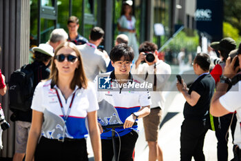 2024-05-18 - TSUNODA Yuki (jap), Visa Cash App RB F1 Team VCARB 01, portrait during the Formula 1 MSC Cruises Gran Premio del Made in Italy e Dell’Emilia-Romagne 2024, 7th round of the 2024 Formula One World Championship from May 17 to 19, 2024 on the Autodromo Enzo e Dino Ferrari, in Imola, Italy - F1 - EMILIA-ROMAGNA GRAND PRIX 2024 - FORMULA 1 - MOTORS