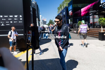 2024-05-18 - OCON Esteban (fra), Alpine F1 Team A524, portrait during the Formula 1 MSC Cruises Gran Premio del Made in Italy e Dell’Emilia-Romagne 2024, 7th round of the 2024 Formula One World Championship from May 17 to 19, 2024 on the Autodromo Enzo e Dino Ferrari, in Imola, Italy - F1 - EMILIA-ROMAGNA GRAND PRIX 2024 - FORMULA 1 - MOTORS