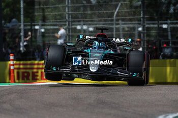 2024-05-18 - 63 RUSSELL George (gbr), Mercedes AMG F1 Team W15, action during the Formula 1 MSC Cruises Gran Premio del Made in Italy e Dell’Emilia-Romagne 2024, 7th round of the 2024 Formula One World Championship from May 17 to 19, 2024 on the Autodromo Enzo e Dino Ferrari, in Imola, Italy - F1 - EMILIA-ROMAGNA GRAND PRIX 2024 - FORMULA 1 - MOTORS