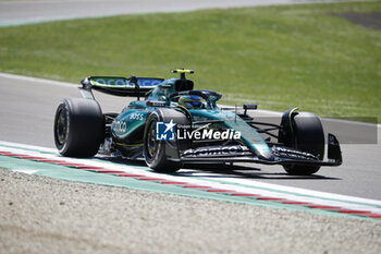 2024-05-18 - 14 ALONSO Fernando (spa), Aston Martin F1 Team AMR24, action during the Formula 1 MSC Cruises Gran Premio del Made in Italy e Dell’Emilia-Romagne 2024, 7th round of the 2024 Formula One World Championship from May 17 to 19, 2024 on the Autodromo Enzo e Dino Ferrari, in Imola, Italy - F1 - EMILIA-ROMAGNA GRAND PRIX 2024 - FORMULA 1 - MOTORS