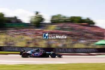 2024-05-18 - 10 GASLY Pierre (fra), Alpine F1 Team A524, action during the Formula 1 MSC Cruises Gran Premio del Made in Italy e Dell’Emilia-Romagne 2024, 7th round of the 2024 Formula One World Championship from May 17 to 19, 2024 on the Autodromo Enzo e Dino Ferrari, in Imola, Italy - F1 - EMILIA-ROMAGNA GRAND PRIX 2024 - FORMULA 1 - MOTORS