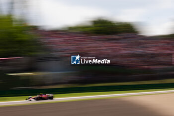 2024-05-18 - 16 LECLERC Charles (mco), Scuderia Ferrari SF-24, action during the Formula 1 MSC Cruises Gran Premio del Made in Italy e Dell’Emilia-Romagne 2024, 7th round of the 2024 Formula One World Championship from May 17 to 19, 2024 on the Autodromo Enzo e Dino Ferrari, in Imola, Italy - F1 - EMILIA-ROMAGNA GRAND PRIX 2024 - FORMULA 1 - MOTORS