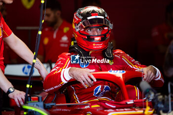 2024-05-18 - SAINZ Carlos (spa), Scuderia Ferrari SF-24, portrait during the Formula 1 MSC Cruises Gran Premio del Made in Italy e Dell’Emilia-Romagne 2024, 7th round of the 2024 Formula One World Championship from May 17 to 19, 2024 on the Autodromo Enzo e Dino Ferrari, in Imola, Italy - F1 - EMILIA-ROMAGNA GRAND PRIX 2024 - FORMULA 1 - MOTORS