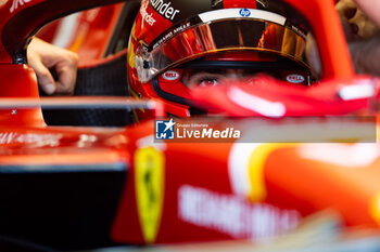 2024-05-18 - SAINZ Carlos (spa), Scuderia Ferrari SF-24, portrait during the Formula 1 MSC Cruises Gran Premio del Made in Italy e Dell’Emilia-Romagne 2024, 7th round of the 2024 Formula One World Championship from May 17 to 19, 2024 on the Autodromo Enzo e Dino Ferrari, in Imola, Italy - F1 - EMILIA-ROMAGNA GRAND PRIX 2024 - FORMULA 1 - MOTORS