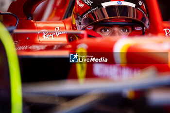 2024-05-18 - SAINZ Carlos (spa), Scuderia Ferrari SF-24, portrait during the Formula 1 MSC Cruises Gran Premio del Made in Italy e Dell’Emilia-Romagne 2024, 7th round of the 2024 Formula One World Championship from May 17 to 19, 2024 on the Autodromo Enzo e Dino Ferrari, in Imola, Italy - F1 - EMILIA-ROMAGNA GRAND PRIX 2024 - FORMULA 1 - MOTORS