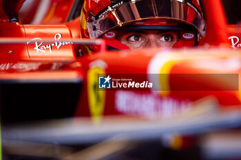 2024-05-18 - SAINZ Carlos (spa), Scuderia Ferrari SF-24, portrait during the Formula 1 MSC Cruises Gran Premio del Made in Italy e Dell’Emilia-Romagne 2024, 7th round of the 2024 Formula One World Championship from May 17 to 19, 2024 on the Autodromo Enzo e Dino Ferrari, in Imola, Italy - F1 - EMILIA-ROMAGNA GRAND PRIX 2024 - FORMULA 1 - MOTORS