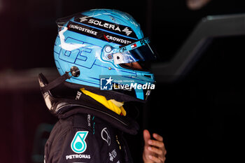 2024-05-18 - RUSSELL George (gbr), Mercedes AMG F1 Team W15, portrait during the Formula 1 MSC Cruises Gran Premio del Made in Italy e Dell’Emilia-Romagne 2024, 7th round of the 2024 Formula One World Championship from May 17 to 19, 2024 on the Autodromo Enzo e Dino Ferrari, in Imola, Italy - F1 - EMILIA-ROMAGNA GRAND PRIX 2024 - FORMULA 1 - MOTORS