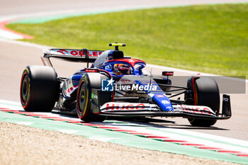 2024-05-18 - 22 TSUNODA Yuki (jap), Visa Cash App RB F1 Team VCARB 01, action during the Formula 1 MSC Cruises Gran Premio del Made in Italy e Dell’Emilia-Romagne 2024, 7th round of the 2024 Formula One World Championship from May 17 to 19, 2024 on the Autodromo Enzo e Dino Ferrari, in Imola, Italy - F1 - EMILIA-ROMAGNA GRAND PRIX 2024 - FORMULA 1 - MOTORS