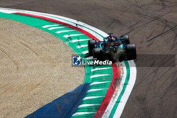 2024-05-18 - 44 HAMILTON Lewis (gbr), Mercedes AMG F1 Team W15, action during the Formula 1 MSC Cruises Gran Premio del Made in Italy e Dell’Emilia-Romagne 2024, 7th round of the 2024 Formula One World Championship from May 17 to 19, 2024 on the Autodromo Enzo e Dino Ferrari, in Imola, Italy - F1 - EMILIA-ROMAGNA GRAND PRIX 2024 - FORMULA 1 - MOTORS