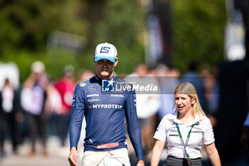 2024-05-18 - SARGEANT Logan (usa), Williams Racing FW46, portrait during the Formula 1 MSC Cruises Gran Premio del Made in Italy e Dell’Emilia-Romagne 2024, 7th round of the 2024 Formula One World Championship from May 17 to 19, 2024 on the Autodromo Enzo e Dino Ferrari, in Imola, Italy - F1 - EMILIA-ROMAGNA GRAND PRIX 2024 - FORMULA 1 - MOTORS