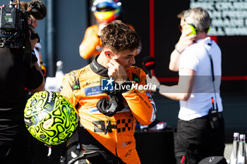 2024-05-18 - NORRIS Lando (gbr), McLaren F1 Team MCL38, portrait during the Formula 1 MSC Cruises Gran Premio del Made in Italy e Dell’Emilia-Romagne 2024, 7th round of the 2024 Formula One World Championship from May 17 to 19, 2024 on the Autodromo Enzo e Dino Ferrari, in Imola, Italy - F1 - EMILIA-ROMAGNA GRAND PRIX 2024 - FORMULA 1 - MOTORS