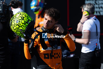 2024-05-18 - NORRIS Lando (gbr), McLaren F1 Team MCL38, portrait during the Formula 1 MSC Cruises Gran Premio del Made in Italy e Dell’Emilia-Romagne 2024, 7th round of the 2024 Formula One World Championship from May 17 to 19, 2024 on the Autodromo Enzo e Dino Ferrari, in Imola, Italy - F1 - EMILIA-ROMAGNA GRAND PRIX 2024 - FORMULA 1 - MOTORS