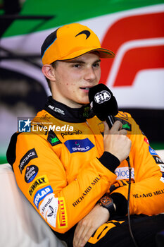 2024-05-18 - PIASTRI Oscar (aus), McLaren F1 Team MCL38, portrait during the Formula 1 MSC Cruises Gran Premio del Made in Italy e Dell’Emilia-Romagne 2024, 7th round of the 2024 Formula One World Championship from May 17 to 19, 2024 on the Autodromo Enzo e Dino Ferrari, in Imola, Italy - F1 - EMILIA-ROMAGNA GRAND PRIX 2024 - FORMULA 1 - MOTORS