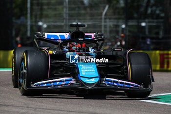 2024-05-18 - 31 OCON Esteban (fra), Alpine F1 Team A524, action during the Formula 1 MSC Cruises Gran Premio del Made in Italy e Dell’Emilia-Romagne 2024, 7th round of the 2024 Formula One World Championship from May 17 to 19, 2024 on the Autodromo Enzo e Dino Ferrari, in Imola, Italy - F1 - EMILIA-ROMAGNA GRAND PRIX 2024 - FORMULA 1 - MOTORS