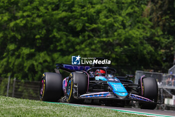 2024-05-18 - 31 OCON Esteban (fra), Alpine F1 Team A524, action during the Formula 1 MSC Cruises Gran Premio del Made in Italy e Dell’Emilia-Romagne 2024, 7th round of the 2024 Formula One World Championship from May 17 to 19, 2024 on the Autodromo Enzo e Dino Ferrari, in Imola, Italy - F1 - EMILIA-ROMAGNA GRAND PRIX 2024 - FORMULA 1 - MOTORS