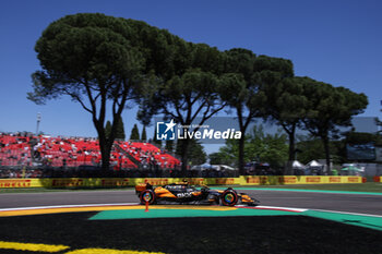 2024-05-18 - 04 NORRIS Lando (gbr), McLaren F1 Team MCL38, action during the Formula 1 MSC Cruises Gran Premio del Made in Italy e Dell’Emilia-Romagne 2024, 7th round of the 2024 Formula One World Championship from May 17 to 19, 2024 on the Autodromo Enzo e Dino Ferrari, in Imola, Italy - F1 - EMILIA-ROMAGNA GRAND PRIX 2024 - FORMULA 1 - MOTORS