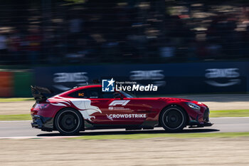 2024-05-18 - Mercedes AMG safety car, during the Formula 1 MSC Cruises Gran Premio del Made in Italy e Dell’Emilia-Romagne 2024, 7th round of the 2024 Formula One World Championship from May 17 to 19, 2024 on the Autodromo Enzo e Dino Ferrari, in Imola, Italy - F1 - EMILIA-ROMAGNA GRAND PRIX 2024 - FORMULA 1 - MOTORS