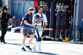 2024-05-18 - ALBON Alexander (tha), Williams Racing FW46, portrait during the Formula 1 MSC Cruises Gran Premio del Made in Italy e Dell’Emilia-Romagne 2024, 7th round of the 2024 Formula One World Championship from May 17 to 19, 2024 on the Autodromo Enzo e Dino Ferrari, in Imola, Italy - F1 - EMILIA-ROMAGNA GRAND PRIX 2024 - FORMULA 1 - MOTORS