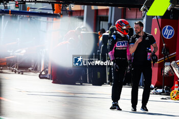 2024-05-18 - OCON Esteban (fra), Alpine F1 Team A524, portrait during the Formula 1 MSC Cruises Gran Premio del Made in Italy e Dell’Emilia-Romagne 2024, 7th round of the 2024 Formula One World Championship from May 17 to 19, 2024 on the Autodromo Enzo e Dino Ferrari, in Imola, Italy - F1 - EMILIA-ROMAGNA GRAND PRIX 2024 - FORMULA 1 - MOTORS