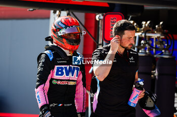 2024-05-18 - OCON Esteban (fra), Alpine F1 Team A524, portrait during the Formula 1 MSC Cruises Gran Premio del Made in Italy e Dell’Emilia-Romagne 2024, 7th round of the 2024 Formula One World Championship from May 17 to 19, 2024 on the Autodromo Enzo e Dino Ferrari, in Imola, Italy - F1 - EMILIA-ROMAGNA GRAND PRIX 2024 - FORMULA 1 - MOTORS