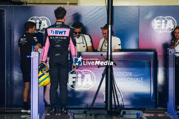 2024-05-18 - GASLY Pierre (fra), Alpine F1 Team A524, portrait during the Formula 1 MSC Cruises Gran Premio del Made in Italy e Dell’Emilia-Romagne 2024, 7th round of the 2024 Formula One World Championship from May 17 to 19, 2024 on the Autodromo Enzo e Dino Ferrari, in Imola, Italy - F1 - EMILIA-ROMAGNA GRAND PRIX 2024 - FORMULA 1 - MOTORS