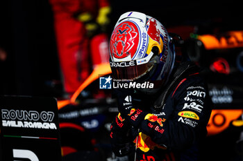 2024-05-18 - VERSTAPPEN Max (ned), Red Bull Racing RB20, portrait during the Formula 1 MSC Cruises Gran Premio del Made in Italy e Dell’Emilia-Romagne 2024, 7th round of the 2024 Formula One World Championship from May 17 to 19, 2024 on the Autodromo Enzo e Dino Ferrari, in Imola, Italy - F1 - EMILIA-ROMAGNA GRAND PRIX 2024 - FORMULA 1 - MOTORS