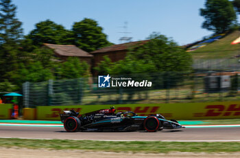 2024-05-18 - 44 HAMILTON Lewis (gbr), Mercedes AMG F1 Team W15, action during the Formula 1 MSC Cruises Gran Premio del Made in Italy e Dell’Emilia-Romagne 2024, 7th round of the 2024 Formula One World Championship from May 17 to 19, 2024 on the Autodromo Enzo e Dino Ferrari, in Imola, Italy - F1 - EMILIA-ROMAGNA GRAND PRIX 2024 - FORMULA 1 - MOTORS