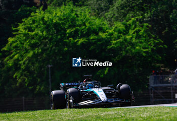 2024-05-18 - 63 RUSSELL George (gbr), Mercedes AMG F1 Team W15, action during the Formula 1 MSC Cruises Gran Premio del Made in Italy e Dell’Emilia-Romagne 2024, 7th round of the 2024 Formula One World Championship from May 17 to 19, 2024 on the Autodromo Enzo e Dino Ferrari, in Imola, Italy - F1 - EMILIA-ROMAGNA GRAND PRIX 2024 - FORMULA 1 - MOTORS