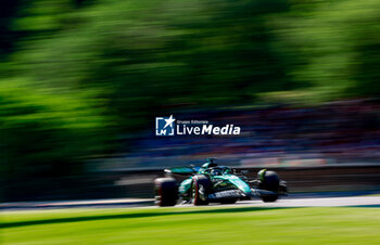 2024-05-18 - 18 STROLL Lance (can), Aston Martin F1 Team AMR24, action during the Formula 1 MSC Cruises Gran Premio del Made in Italy e Dell’Emilia-Romagne 2024, 7th round of the 2024 Formula One World Championship from May 17 to 19, 2024 on the Autodromo Enzo e Dino Ferrari, in Imola, Italy - F1 - EMILIA-ROMAGNA GRAND PRIX 2024 - FORMULA 1 - MOTORS