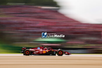 2024-05-18 - 16 LECLERC Charles (mco), Scuderia Ferrari SF-24, action during the Formula 1 MSC Cruises Gran Premio del Made in Italy e Dell’Emilia-Romagne 2024, 7th round of the 2024 Formula One World Championship from May 17 to 19, 2024 on the Autodromo Enzo e Dino Ferrari, in Imola, Italy - F1 - EMILIA-ROMAGNA GRAND PRIX 2024 - FORMULA 1 - MOTORS