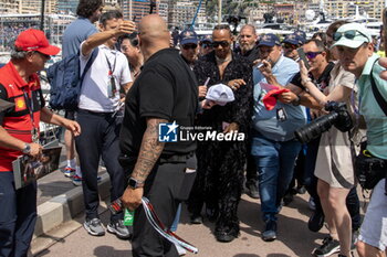 2024-05-23 - N°44 Lewis Hamilton GBR Mercedes AMG PETRONAS Formula One Team - FORMULA 1 GRAND PRIX DE MONACO - PADDOCK - FORMULA 1 - MOTORS