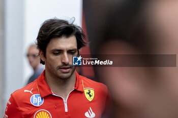 2024-05-23 - N°55 Carlos Sainz MEX Scuderia Ferrari - FORMULA 1 GRAND PRIX DE MONACO - PADDOCK - FORMULA 1 - MOTORS