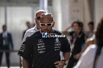 2024-05-23 - N°44 Lewis Hamilton GBR Mercedes AMG PETRONAS Formula One Team - FORMULA 1 GRAND PRIX DE MONACO - PADDOCK - FORMULA 1 - MOTORS