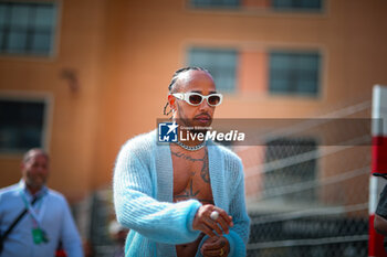 2024-05-23 - 44 Lewis Hamilton, (GRB) AMG Mercedes Ineos during the Monaco GP, 23-26 May 2024 Montecarlo, Formula 1 World championship 2024. - FORMULA 1 GRAND PRIX DE MONACO - PADDOCK - FORMULA 1 - MOTORS