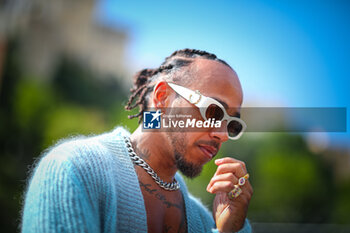 2024-05-23 - 44 Lewis Hamilton, (GRB) AMG Mercedes Ineos during the Monaco GP, 23-26 May 2024 Montecarlo, Formula 1 World championship 2024. - FORMULA 1 GRAND PRIX DE MONACO - PADDOCK - FORMULA 1 - MOTORS