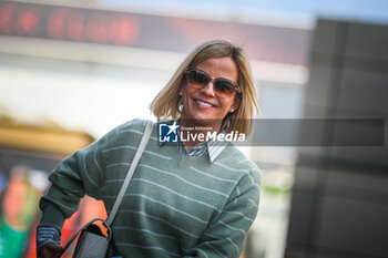 2024-05-23 - Susie Stoddart Wolff, former driver and wife of Toto Wolff Executive director of the Mercedes AMG F1 Team, during the Monaco GP, 23-26 May 2024 Montecarlo, Formula 1 World championship 2024. - FORMULA 1 GRAND PRIX DE MONACO - PADDOCK - FORMULA 1 - MOTORS