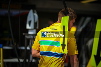 2024-05-23 - McLaren Mercedes new livery Senna, during the Monaco GP, 23-26 May 2024 Montecarlo, Formula 1 World championship 2024. - FORMULA 1 GRAND PRIX DE MONACO - PADDOCK - FORMULA 1 - MOTORS