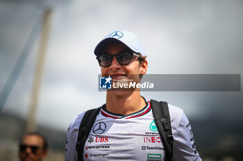 2024-05-23 - 63 George Russell, (GRB) AMG Mercedes Ineos during the Monaco GP, 23-26 May 2024 Montecarlo, Formula 1 World championship 2024. - FORMULA 1 GRAND PRIX DE MONACO - PADDOCK - FORMULA 1 - MOTORS