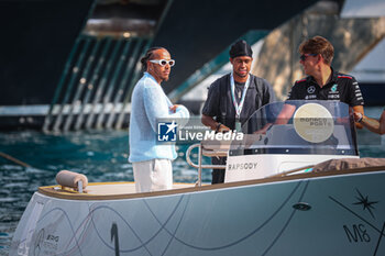 2024-05-23 - 44 Lewis Hamilton, (GRB) AMG Mercedes Ineos during the Monaco GP, 23-26 May 2024 Montecarlo, Formula 1 World championship 2024. - FORMULA 1 GRAND PRIX DE MONACO - PADDOCK - FORMULA 1 - MOTORS